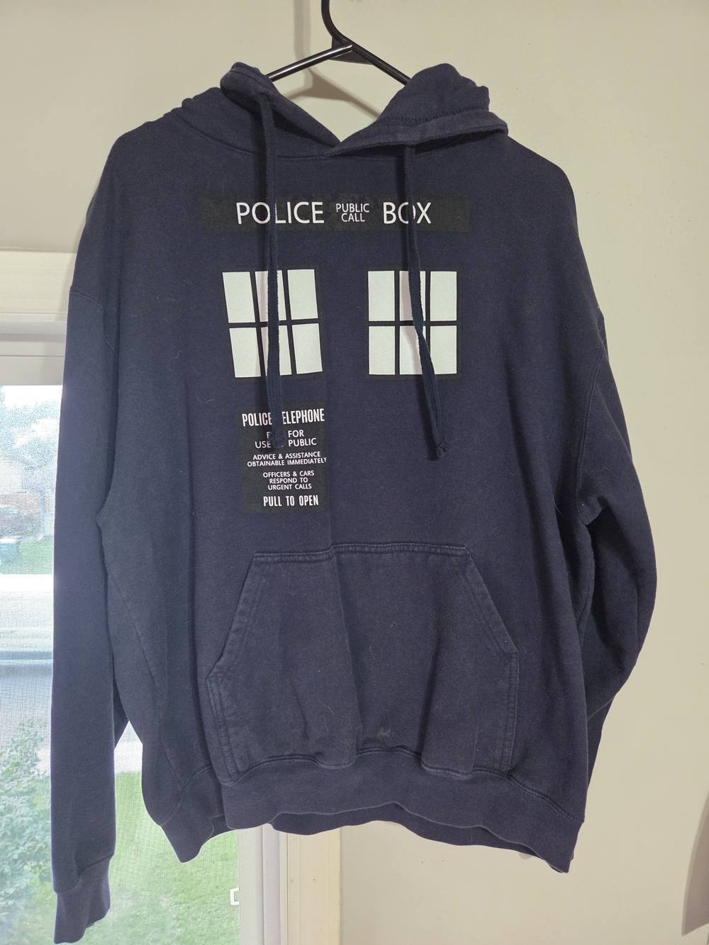 Doctor Who TARDIS hoodie